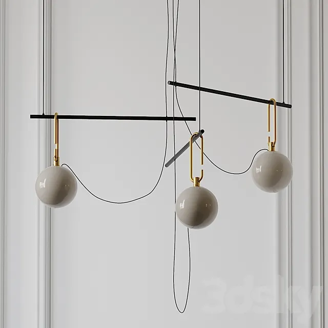 NH S3 Suspension Lamp By Neri & Hu 3D Model
