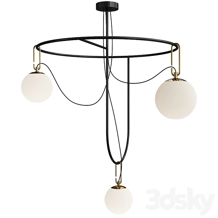 Nh s4 circular chandelier Free Download