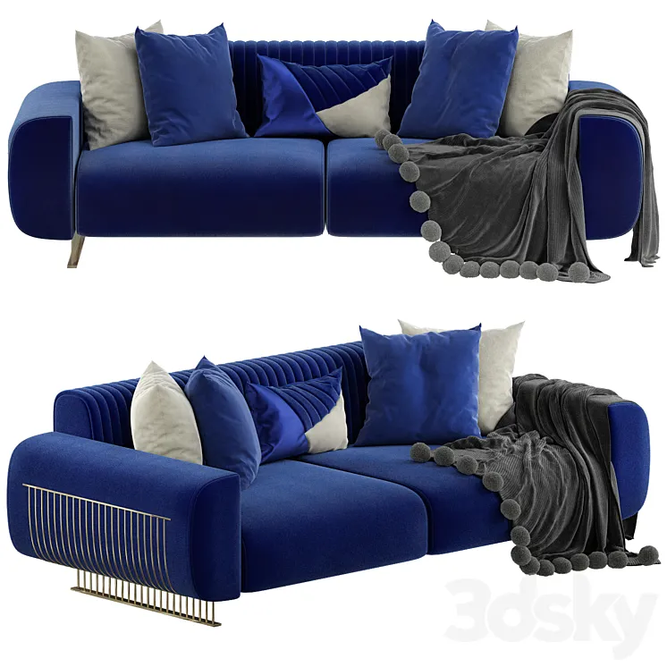 Niagara Sofa Bed 3D Model Free