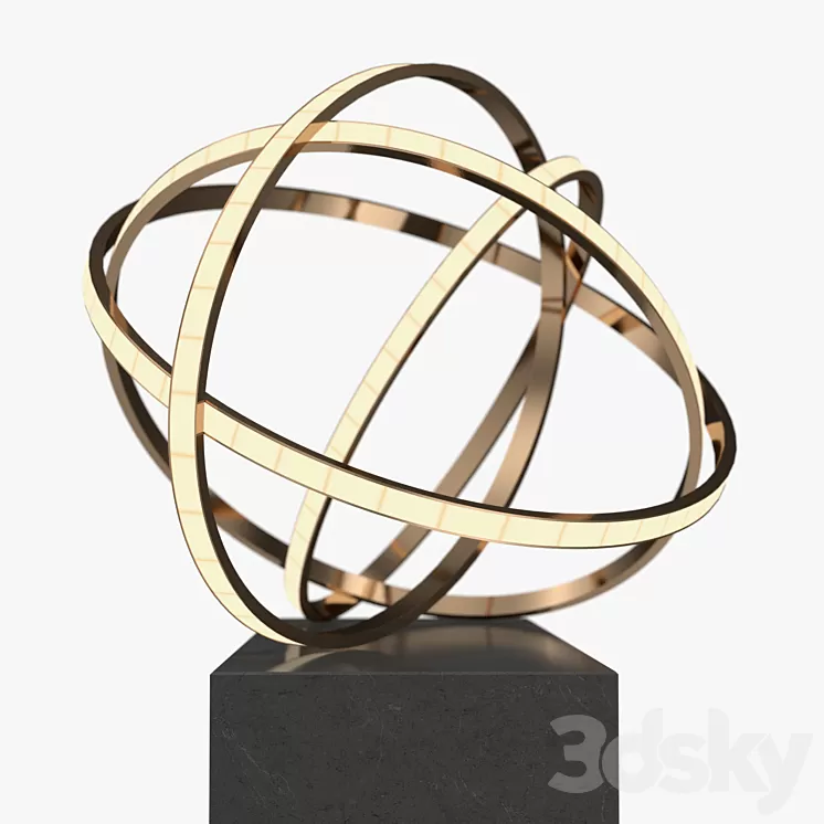 Niamh Barry - Falling light sculpture 3D Model