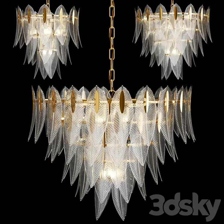 NIBA CHANDELIER COLLECTION 3D Model Free