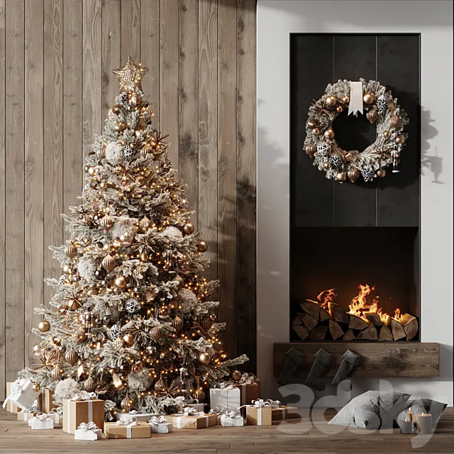 Nice Christmas tree 3D Model