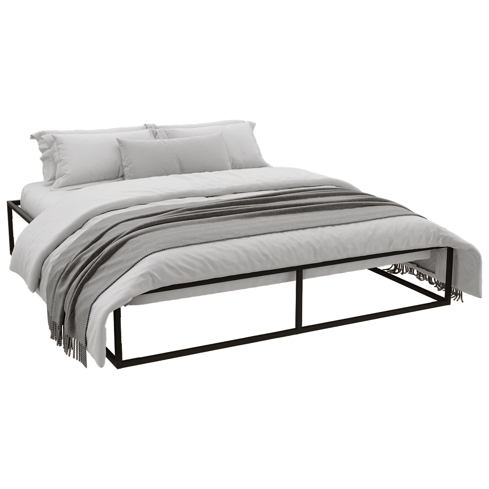 NICHBA - Bed Frame 180 3D Model