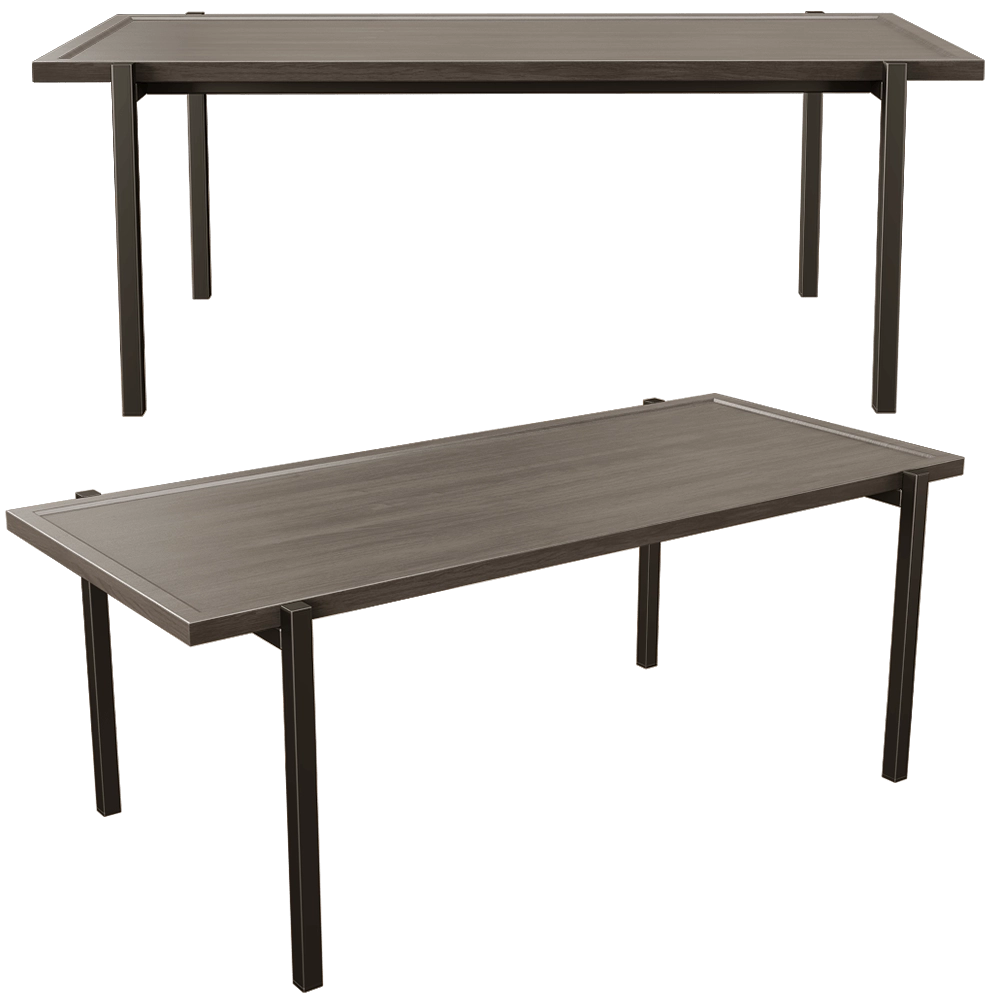 NICHBA - Coffee Table 115x55 3D Model