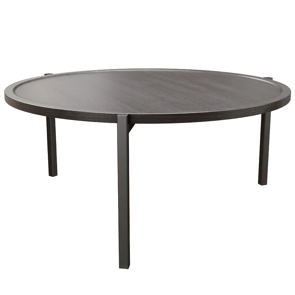 NICHBA - Coffee table 90 3D Model