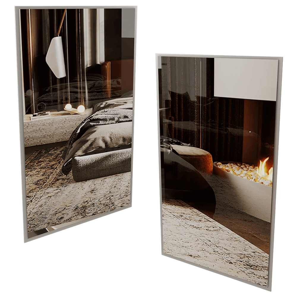 NICHBA - Mirror Small 3D Model