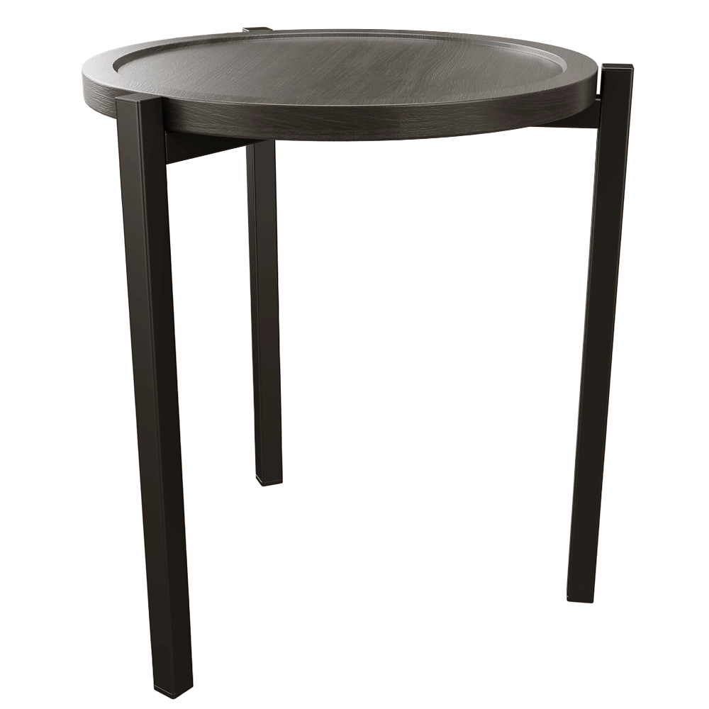 NICHBA - Side Table ø45 3D Model