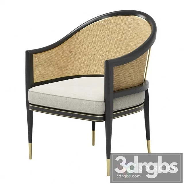 Nicholas Haslam Grasse Chair 3D Model Download