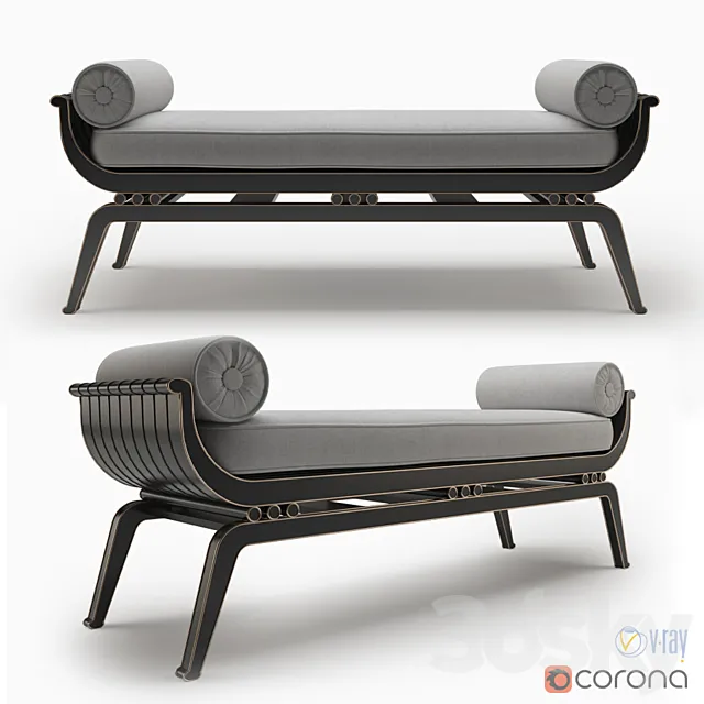 Nicholas Haslam Millau bench 3DModel