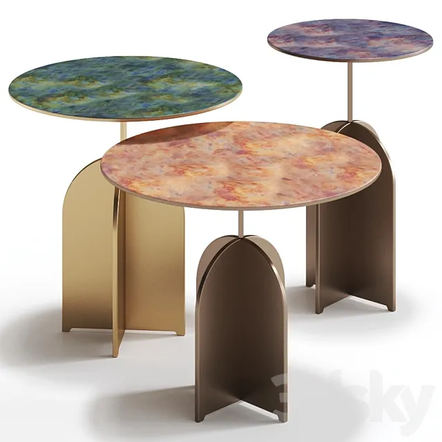 NICOLA TABLE by DE CASTELLI 3DModel