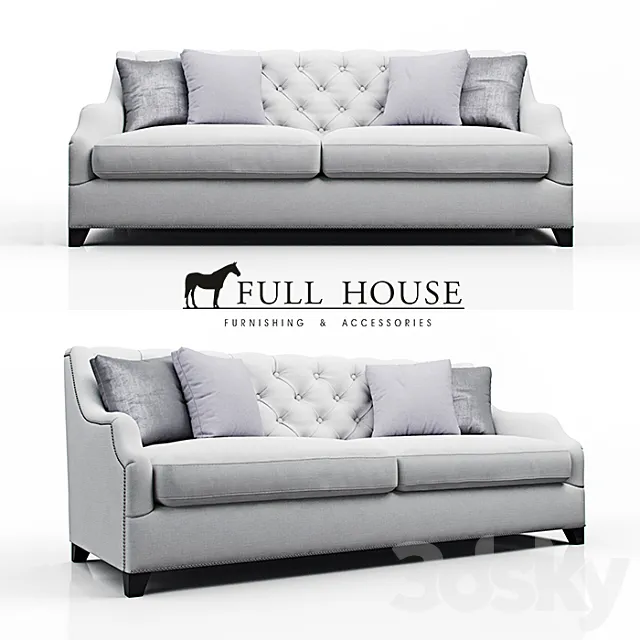 NICOLE SOFA OM 3D Model