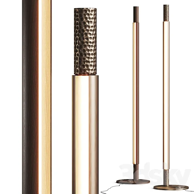 Nicolo Spinelli Caota Floor Lamp 3D Model