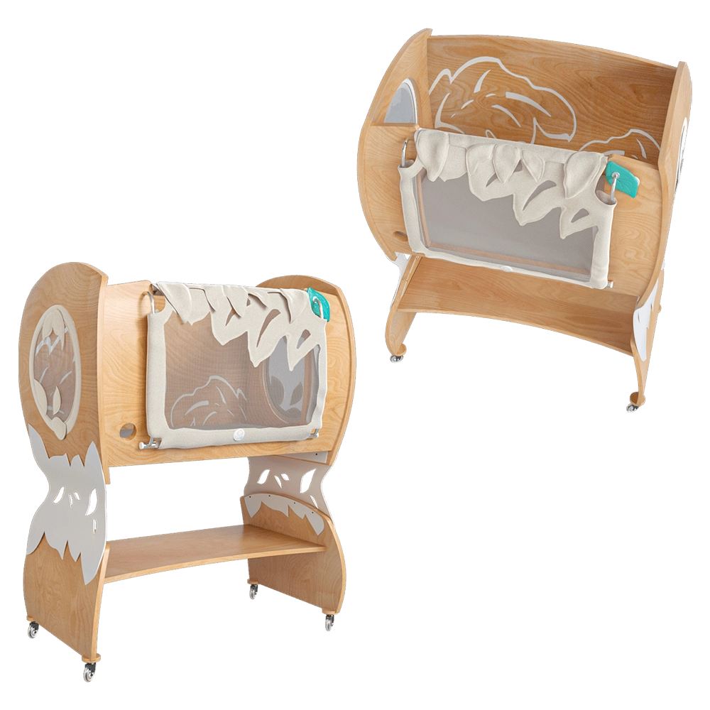 Nidlit - Bed with console 3D Model