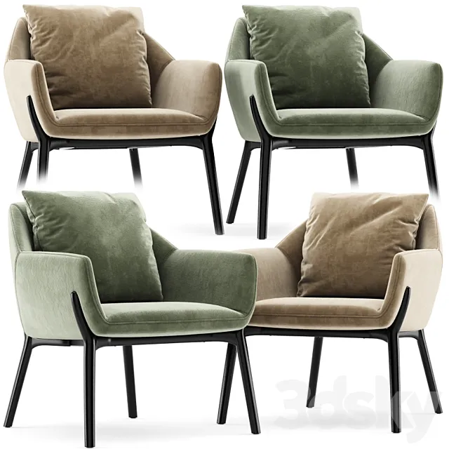 Nido armchair 3DModel