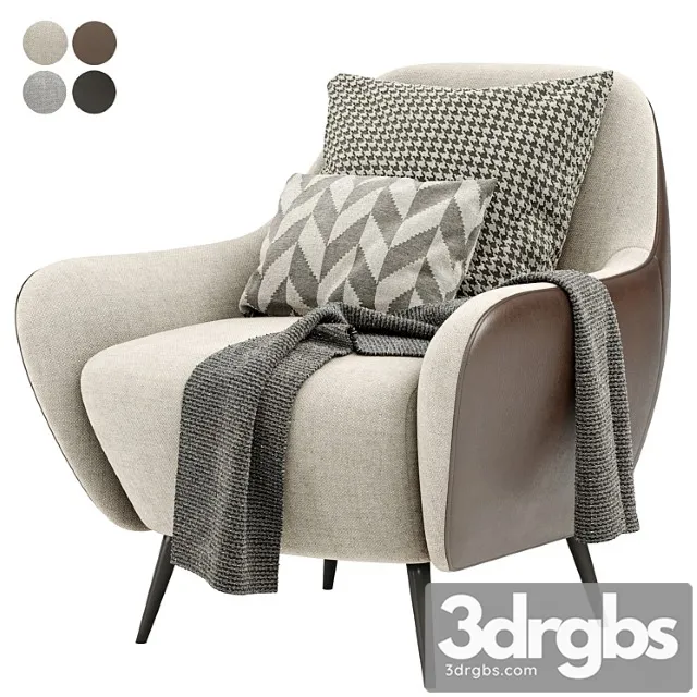 Nido armchair by vibieffe