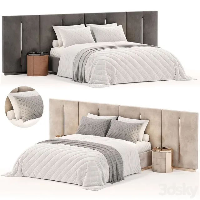 NIGHT CLUB BED BY LUXENCE 3D Model