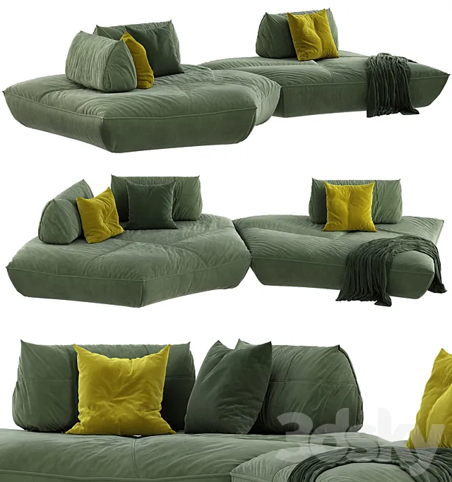 Night Fever 2 Single Sofa 3DModel