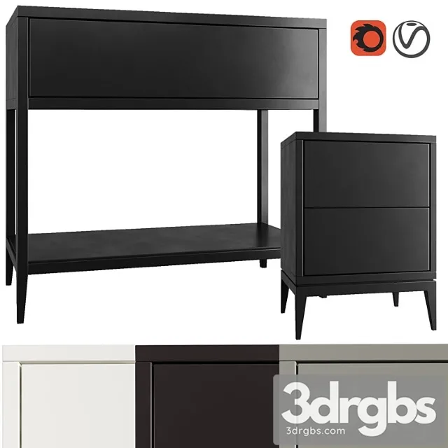 nightstand austin 3D Model Free