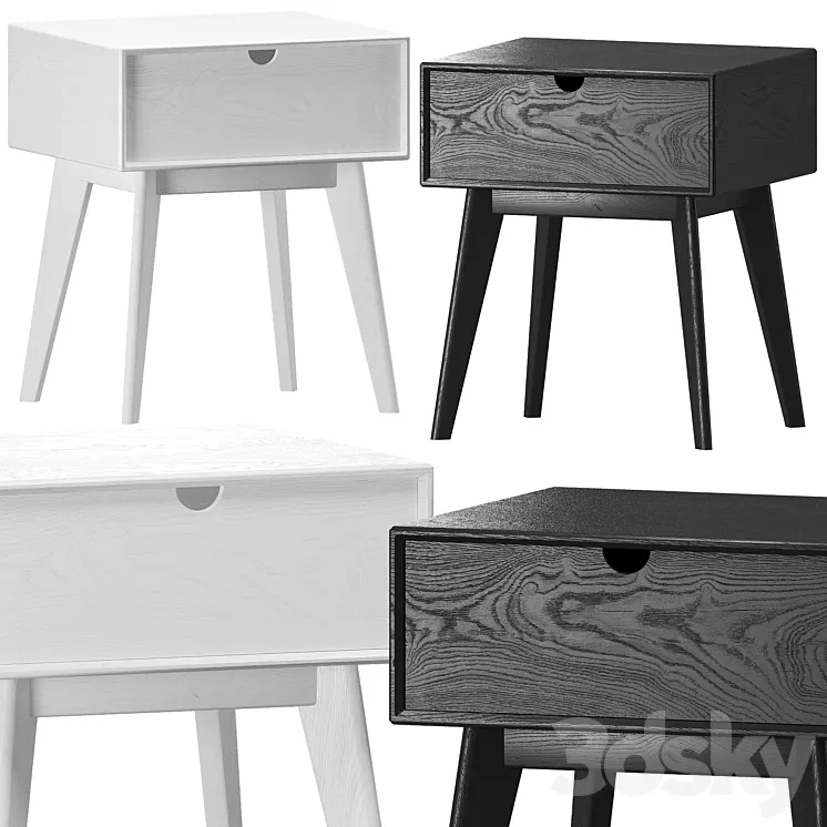 nightstand skog 3D Model Free