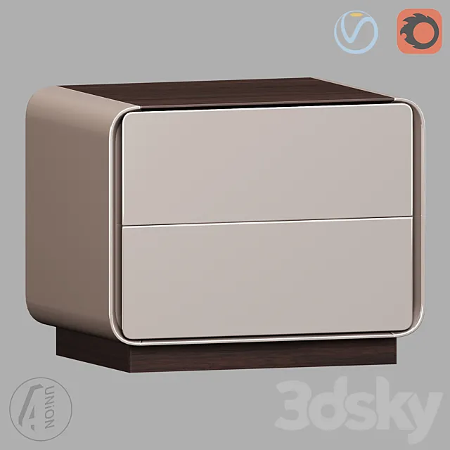 Nightstand Tb-0043 4Union.ru 3D Model