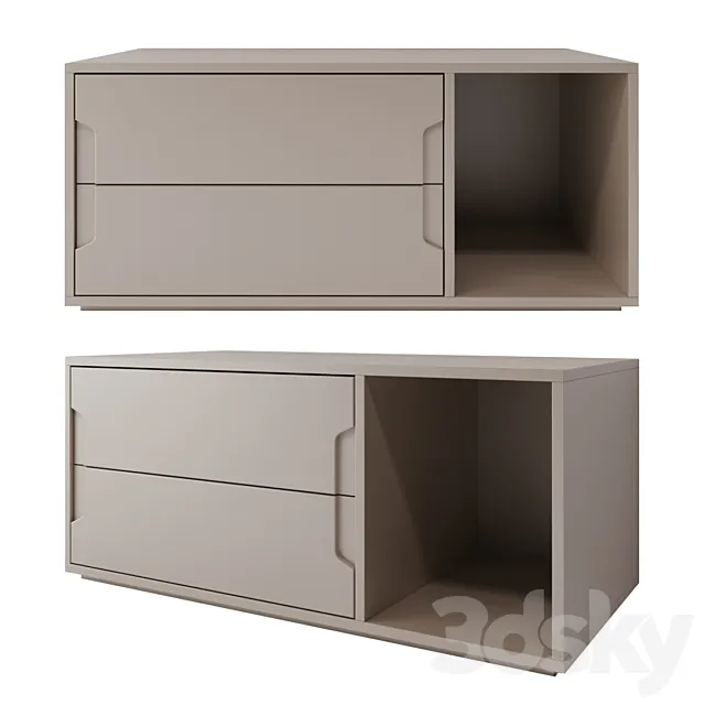 Nightstand Zenette Montgomery 3DModel