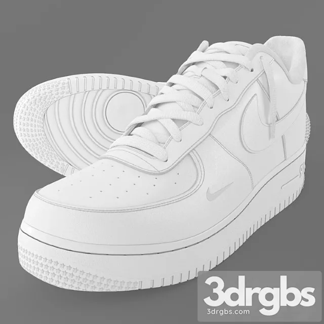Nike air force 1 3D Model Free