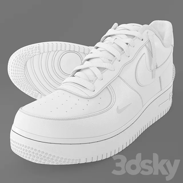 Nike Air Force 1 3D Model