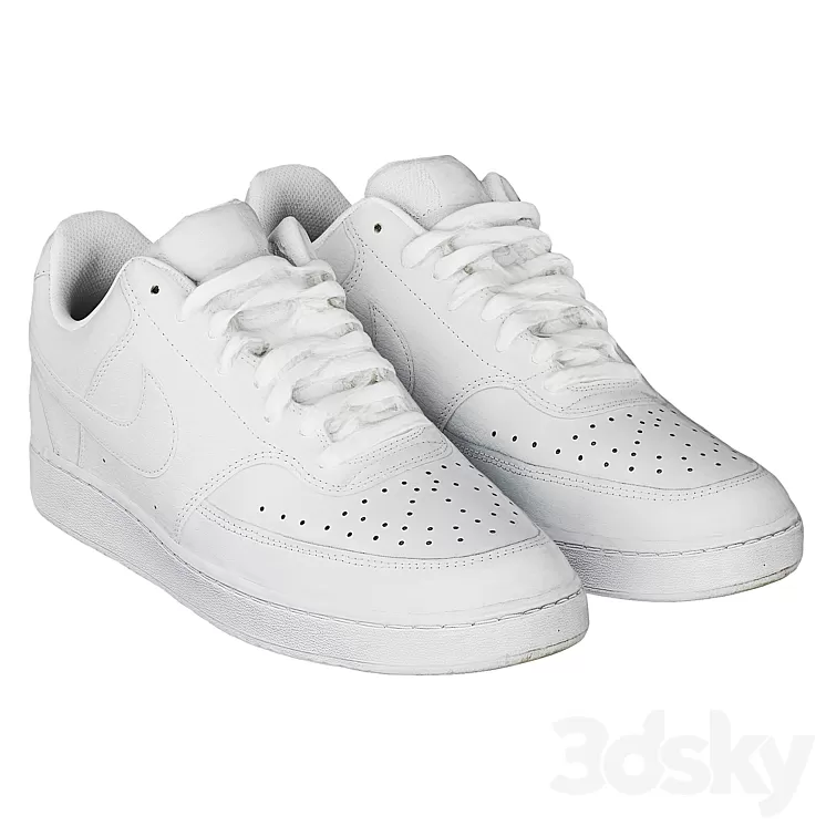 Nike Air Force Sneakers 3D Model