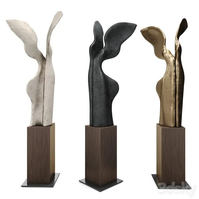 Nike wings sculpture 3D Model