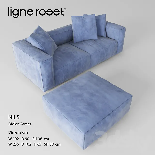 Nils Ligne Roset 3D Model
