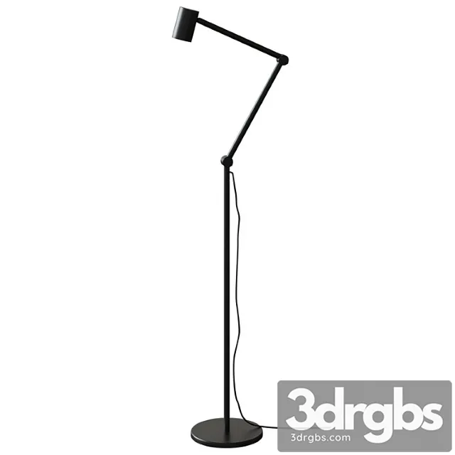 Nimane Nime Floor Lamp Outdoor Lamp For Reading Anthracite 3D Model Download