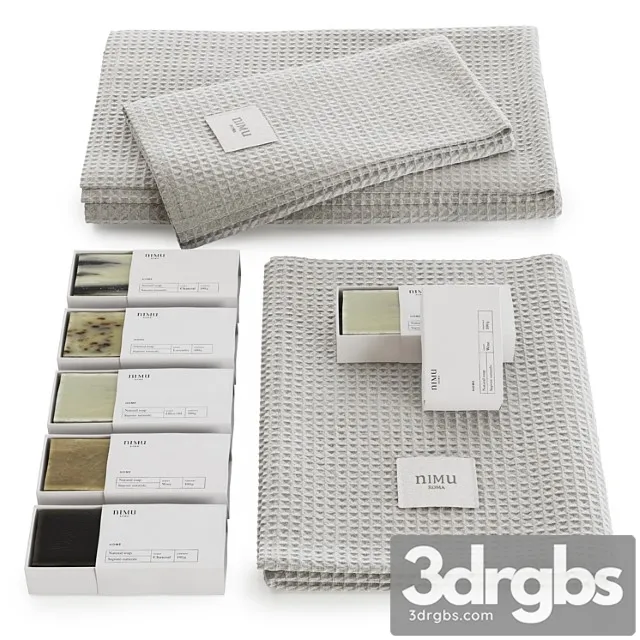 Nimu Decor Bathroom 3D Model Free