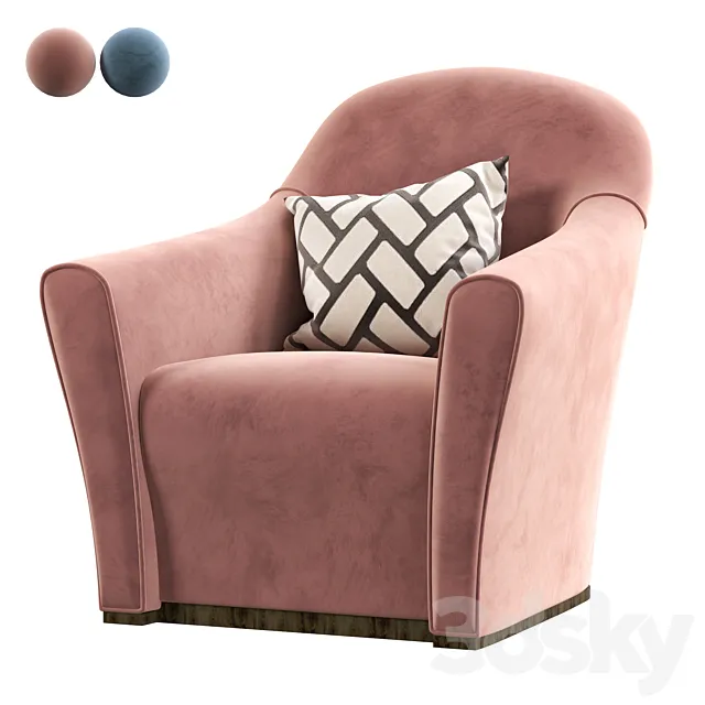 NINA Armchair by Bodema 3DModel