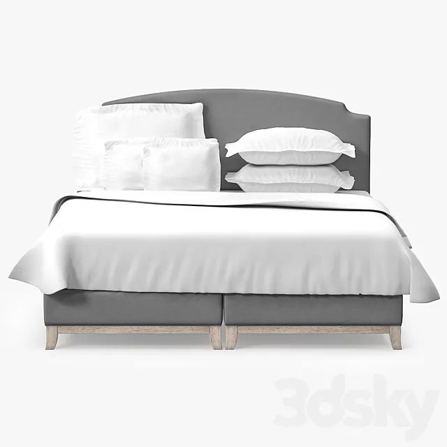 Nina Bed 3D Model