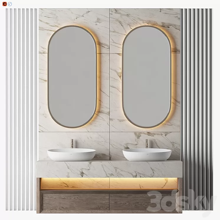 NINATAKESH Bathroom 3D Model