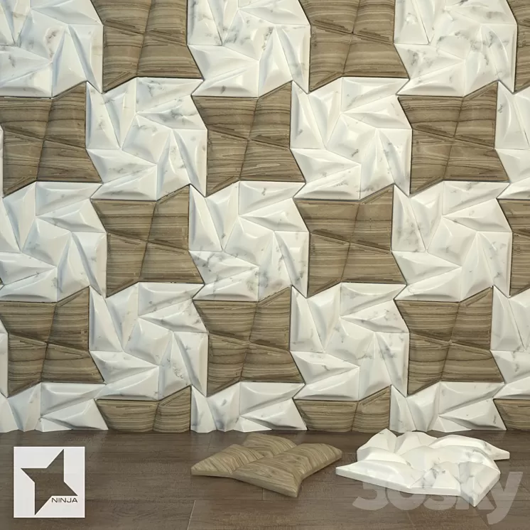 Ninja panel 3D Model