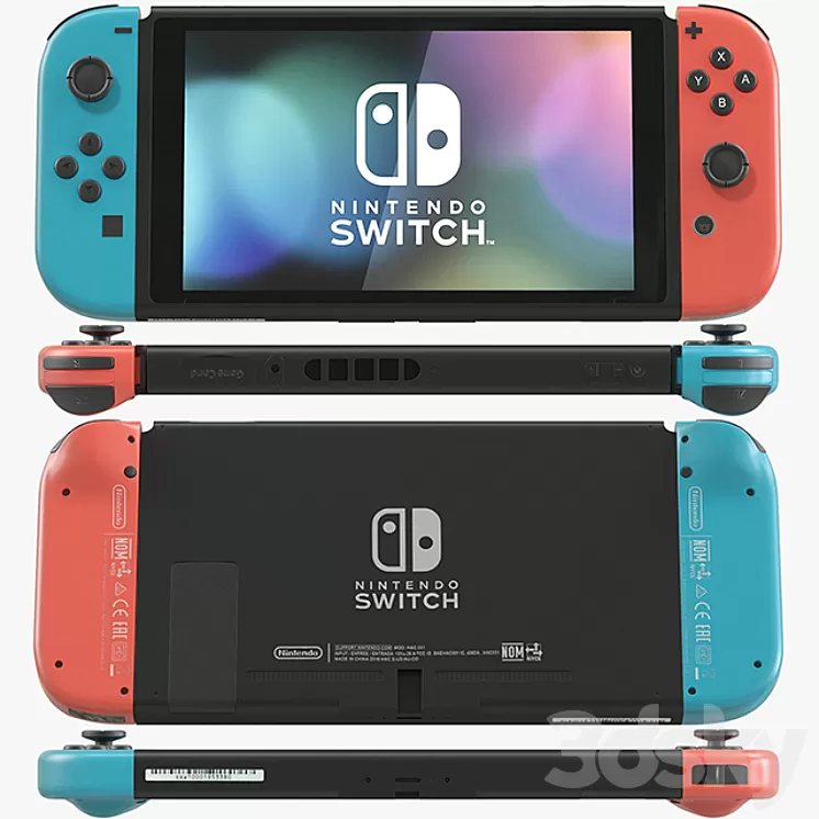 Nintendo switch 3D Model