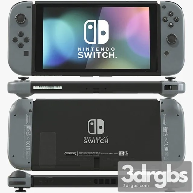 Nintendo Switch with Gray Joy Con Free Download