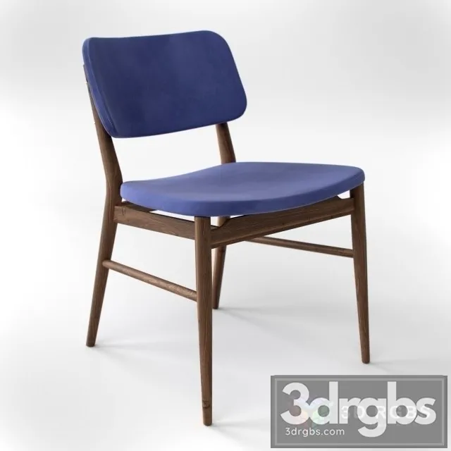 Nissa Dining Chair by Porada 3D Model Free