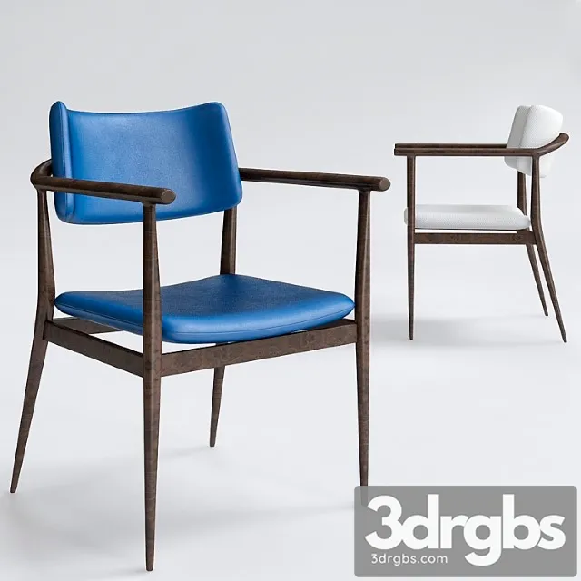 Nissa - restaurant chairs from porada 2 3D Model Free