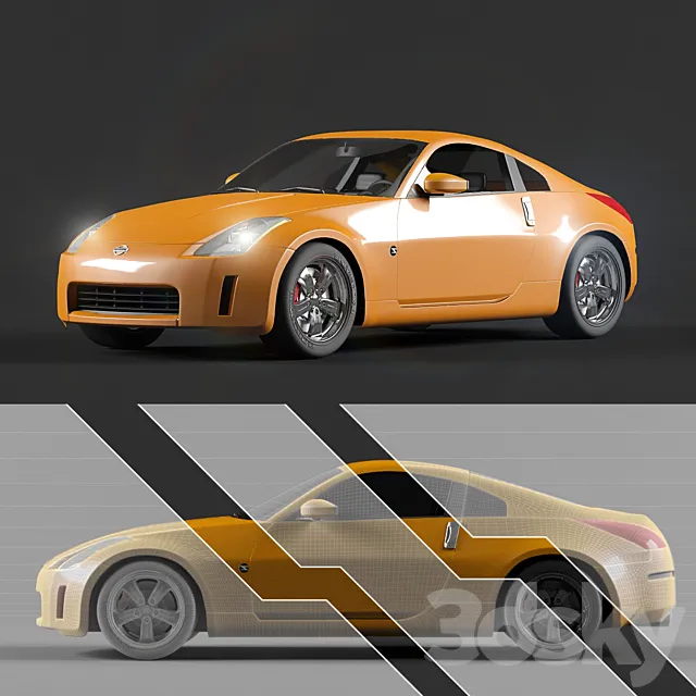nissan 350z 3D Model