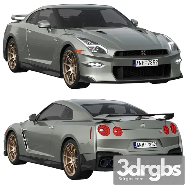 Nissan Gt R 2024 3D Model Free