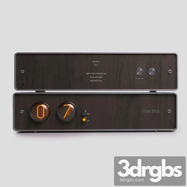 Nixie Brick 3D Model Free