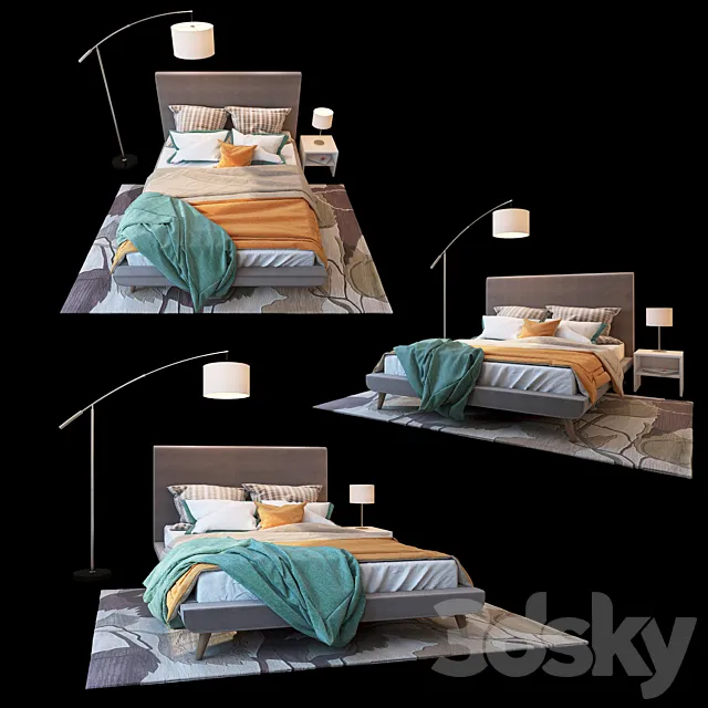 Nixon Upholstered Panel Bed by TOV Free Download