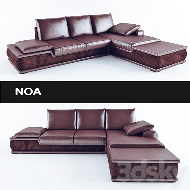 Noa sofa 3D Model