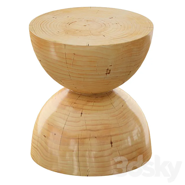 Noah End Table (Crate and Barrel) 3DModel