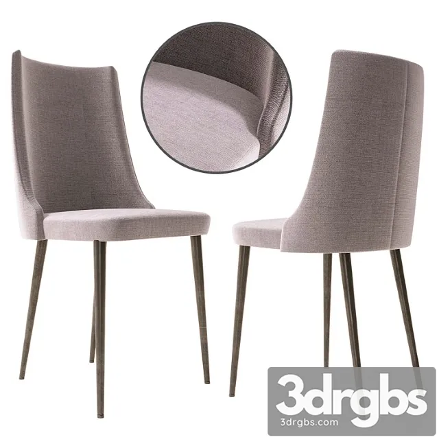 Nobel dining chair 2 3D Model Free