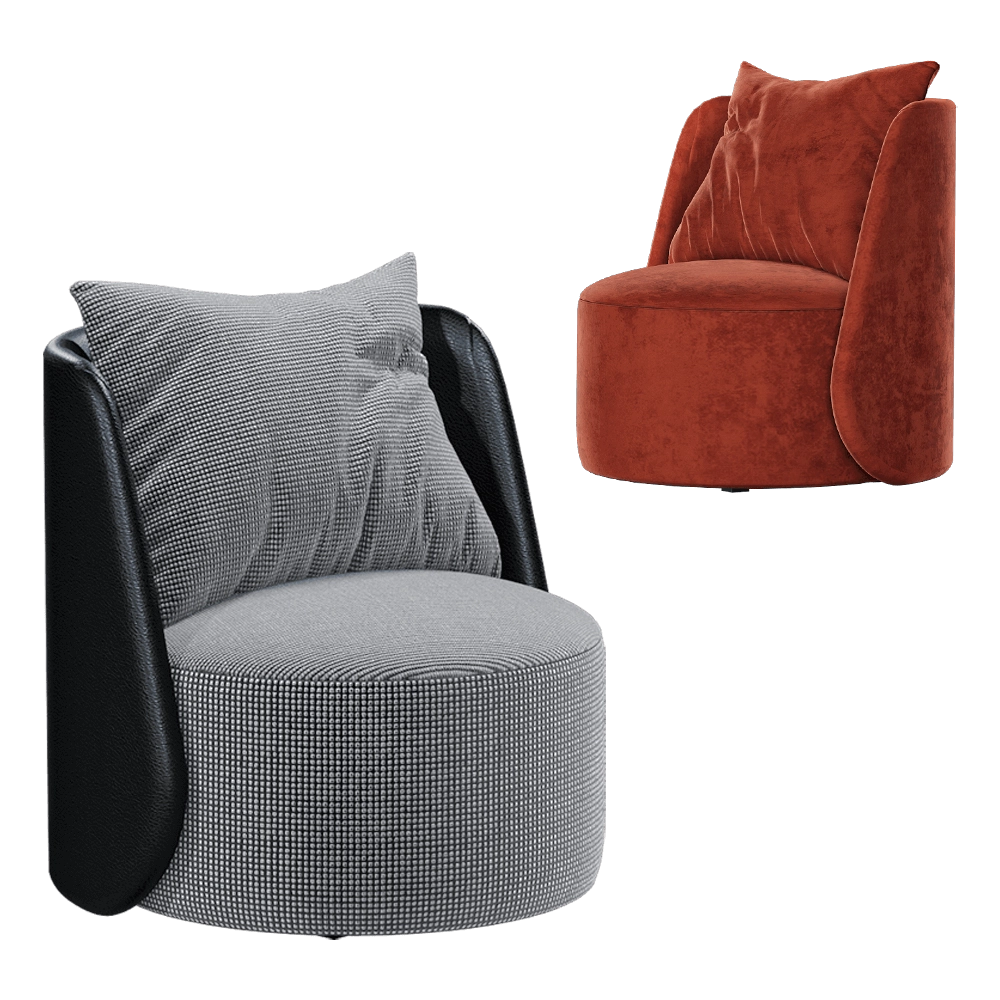 Nobonobo - Armchair Pyora II 3D Model