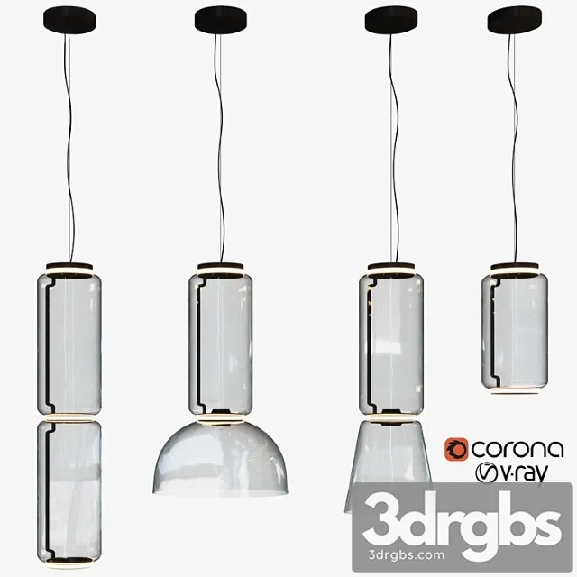 Noctambule flos pendant 3D Model Free