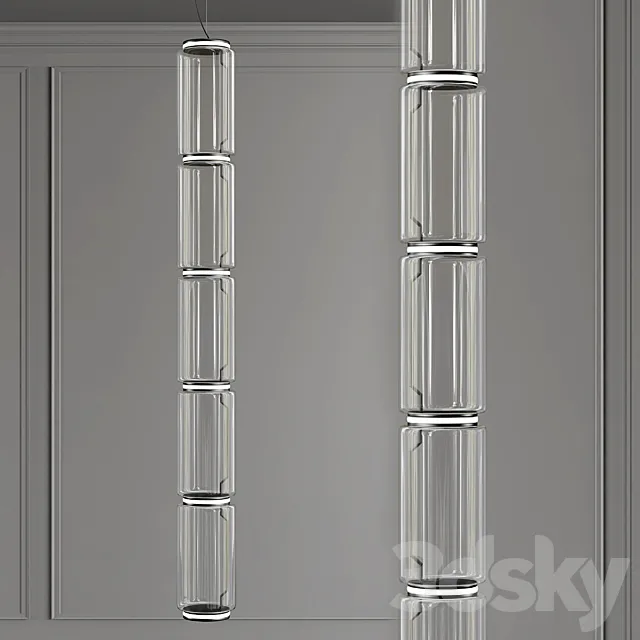 Noctambule Suspension 6 High Cylinder 3D Model